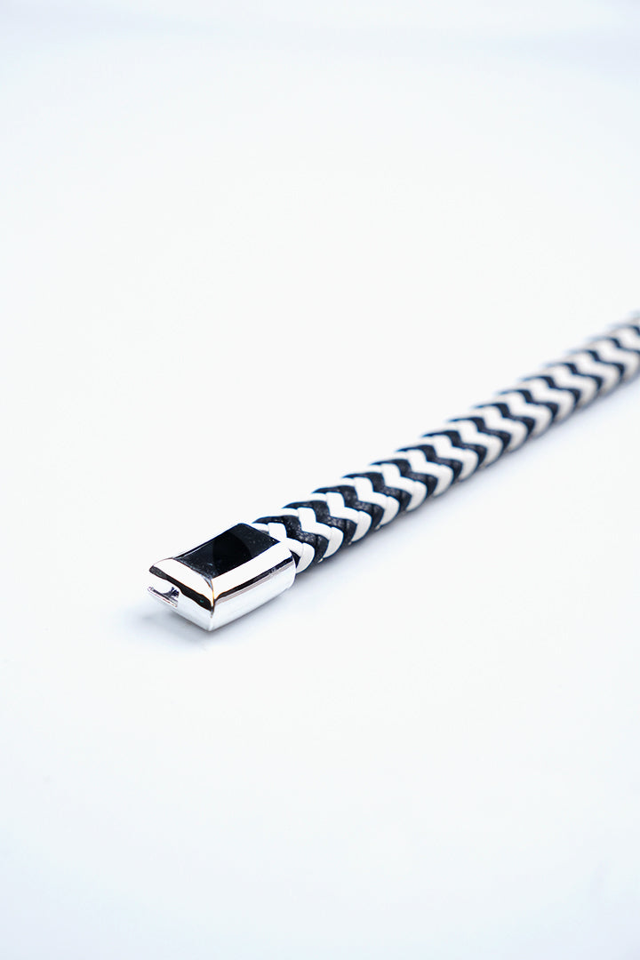 Monochrome Braided Bracelet