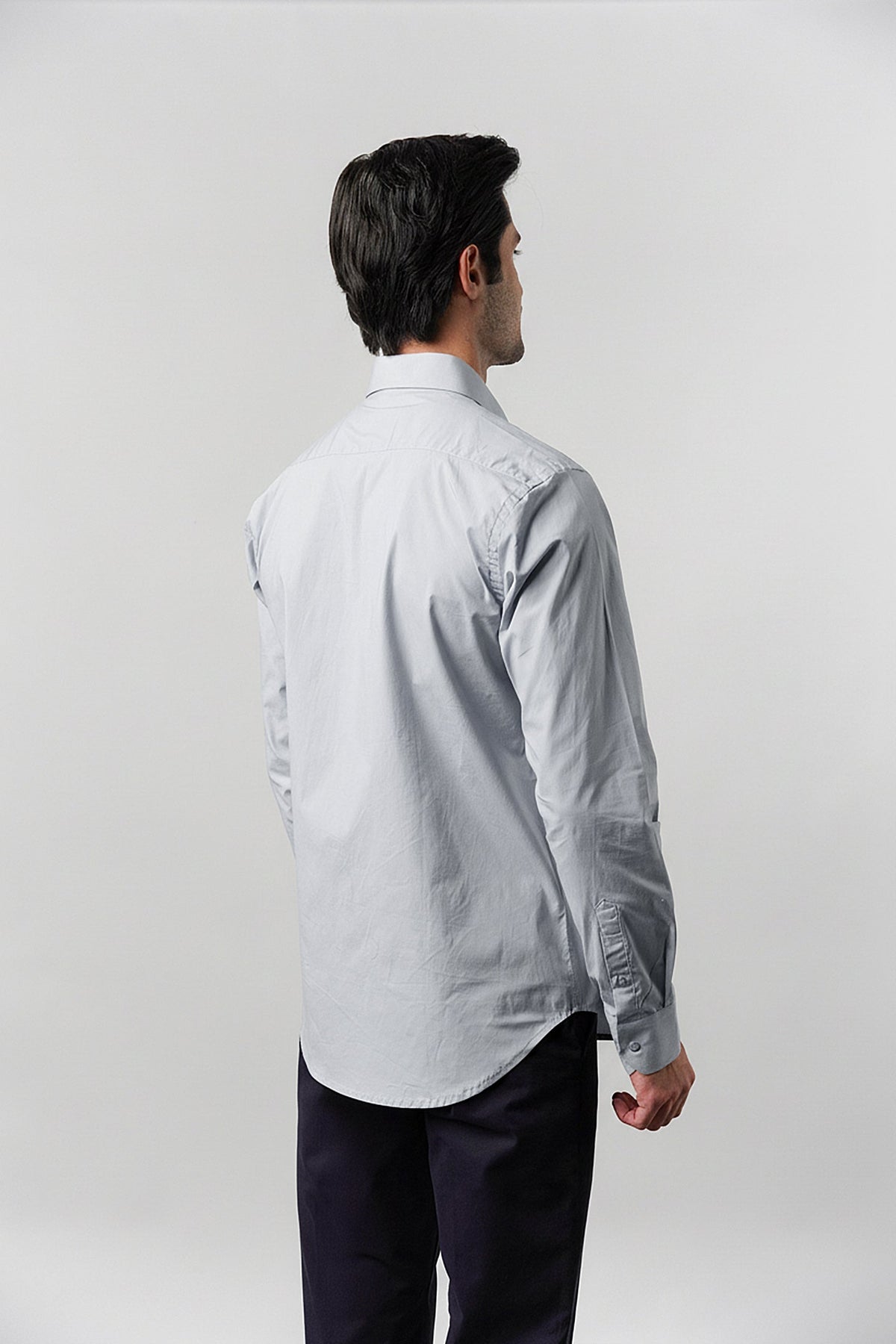 Plain Shirt - Slate Blue - FA