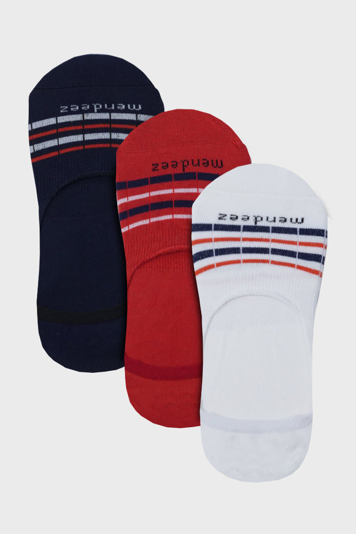 No Show Socks - Pack of 3