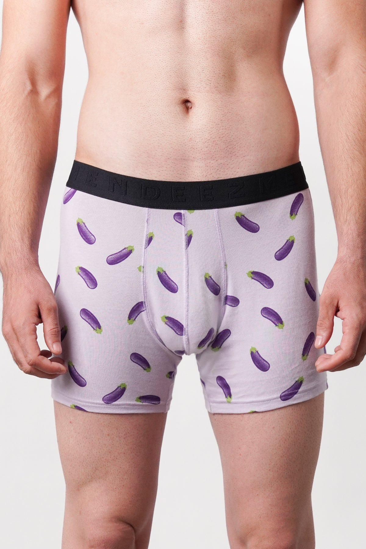Printed All Day Boxers - Purple