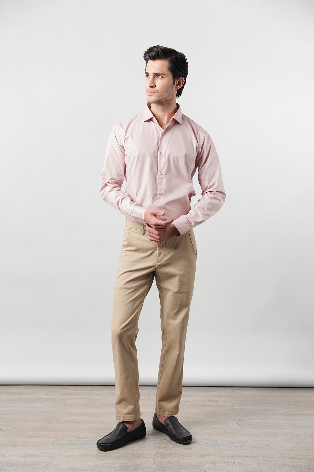 Plain Shirt - Tea Pink