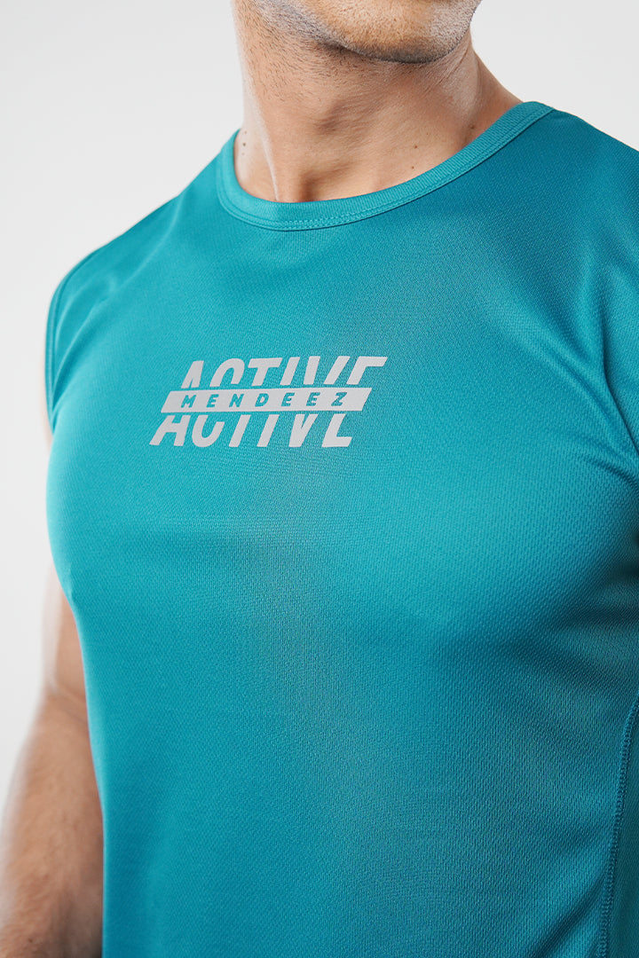 Tank Top - Teal Green alternate view