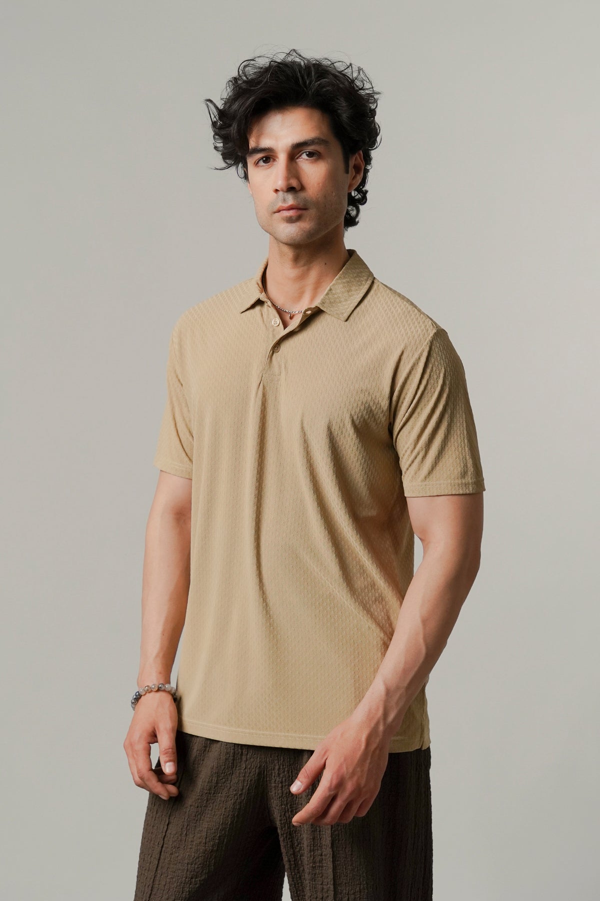 Sports Polo - Beige