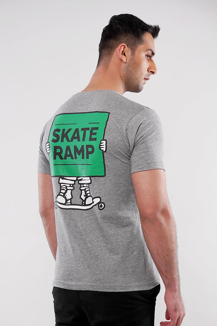 Graphic T-Shirt - Heather Grey
