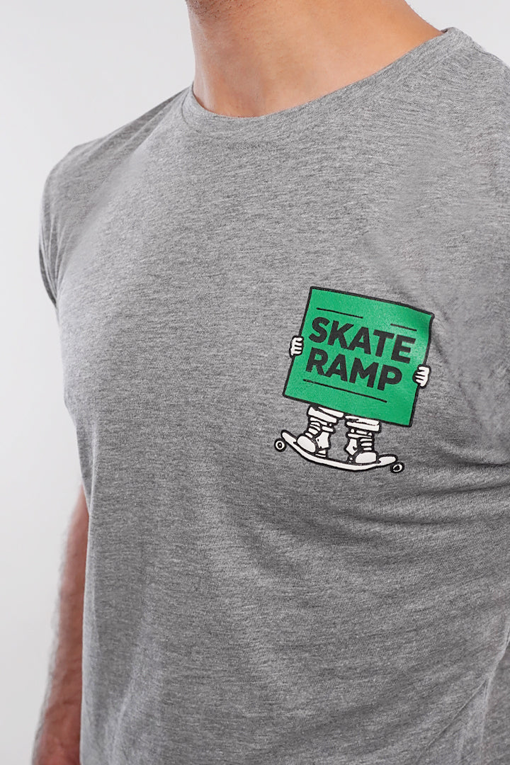 Graphic T-Shirt - Heather Grey alternate view