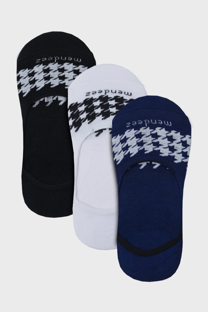 No Show Socks - Pack of 3
