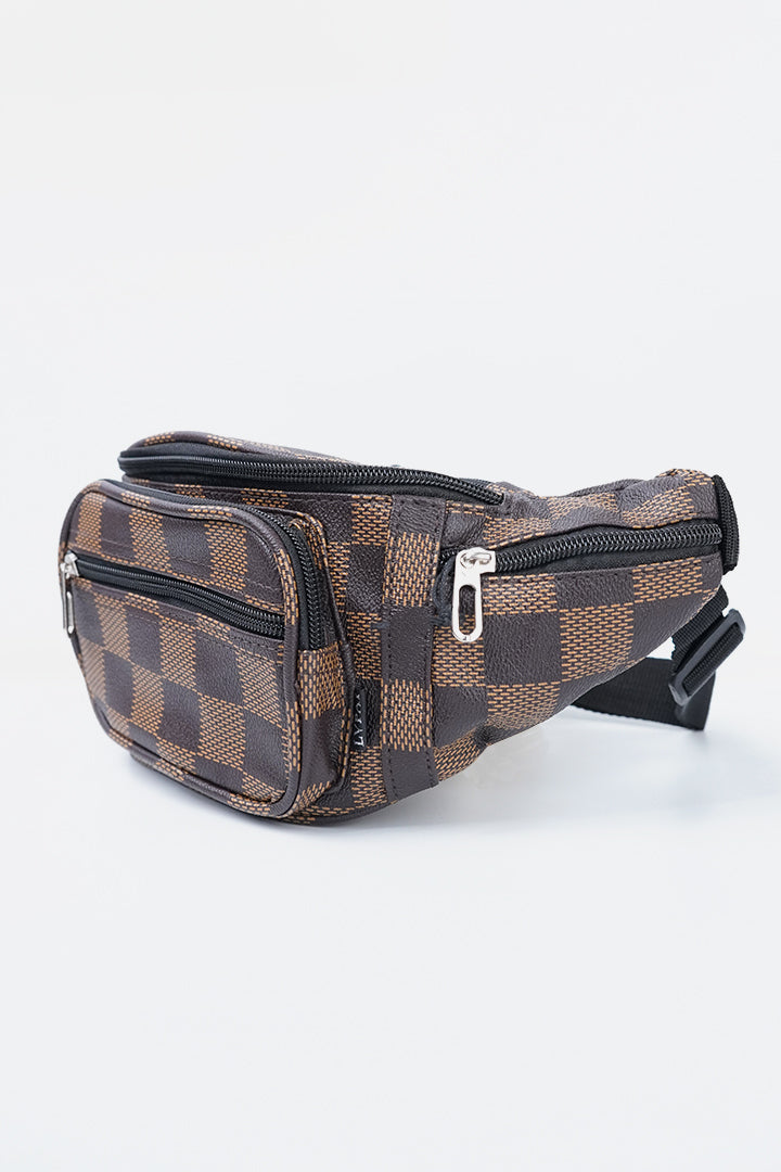 Leather Waist Bag - Brown alternate view