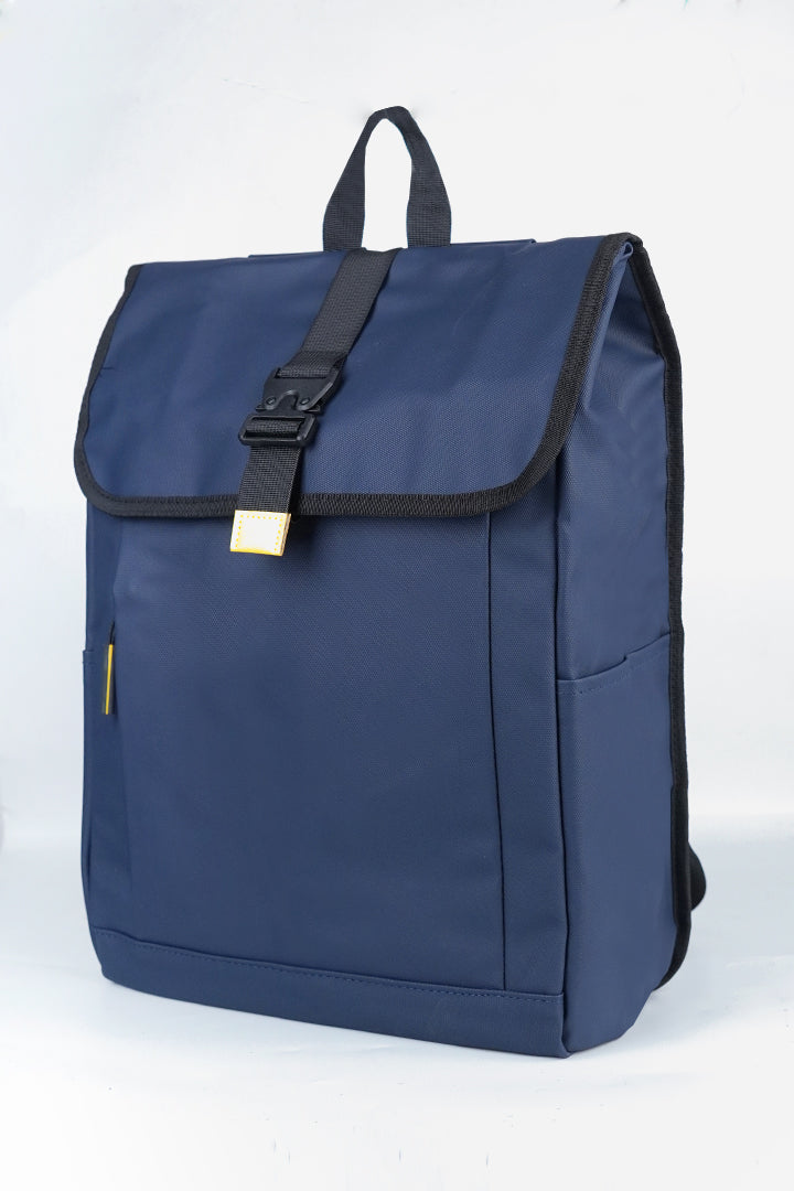 Urban Commuter Roll-Top Backpack - Ocean Blue alternate view