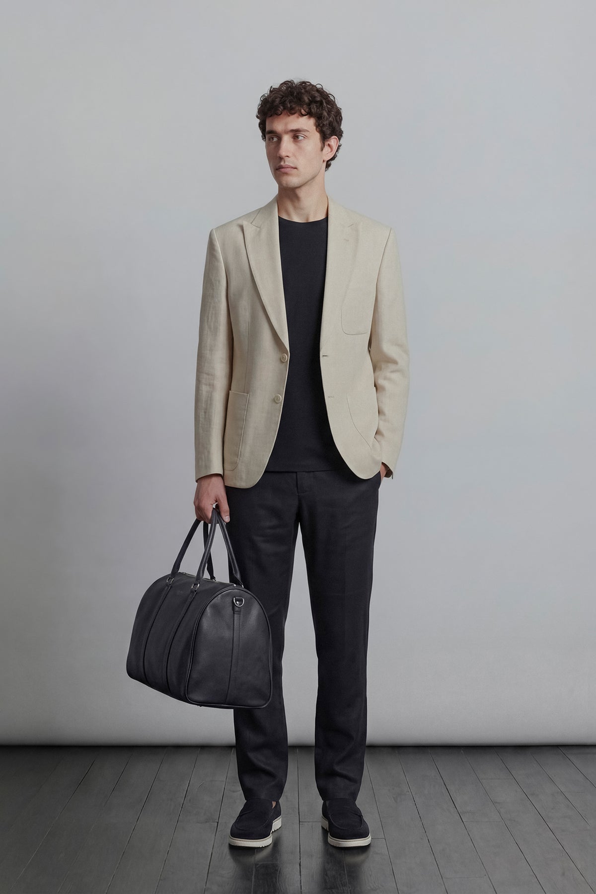 Linen Blazer - Cream