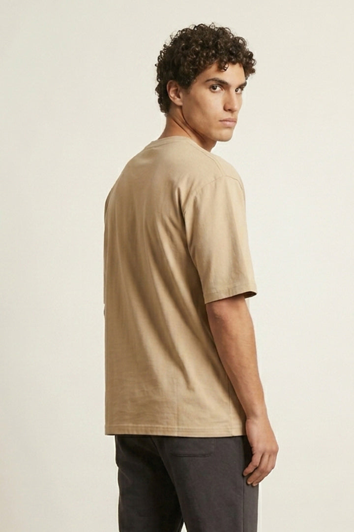 Beige Oversized T-Shirt