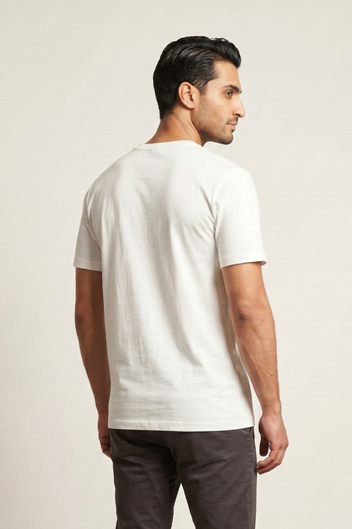 Crew Neck T-Shirt - White