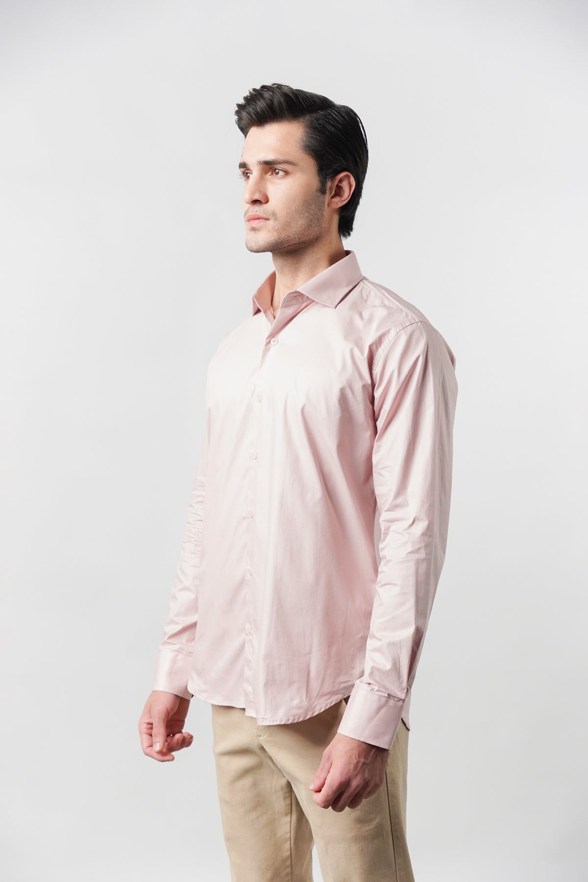 Plain Shirt - Tea Pink