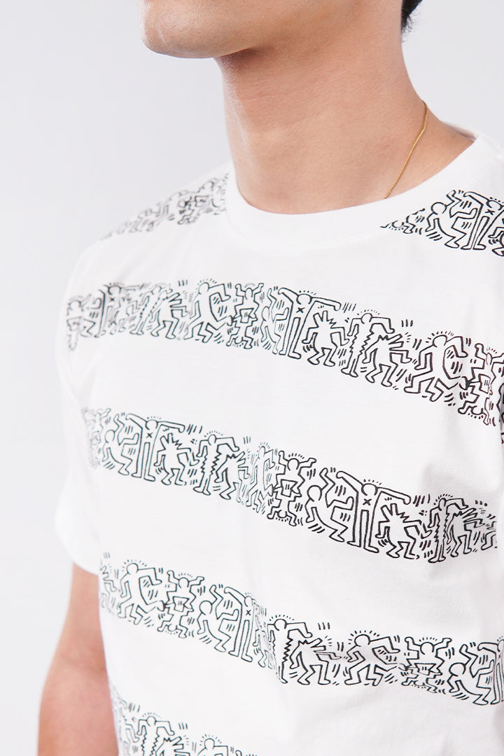 Printed T-Shirt - White alternate view
