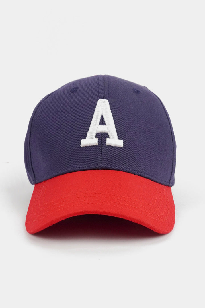 A Cap - Red & Blue alternate view
