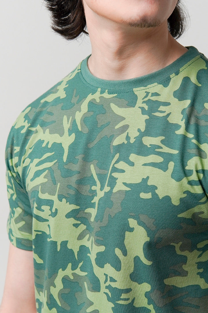 Printed T-Shirt - Camouflage - FA