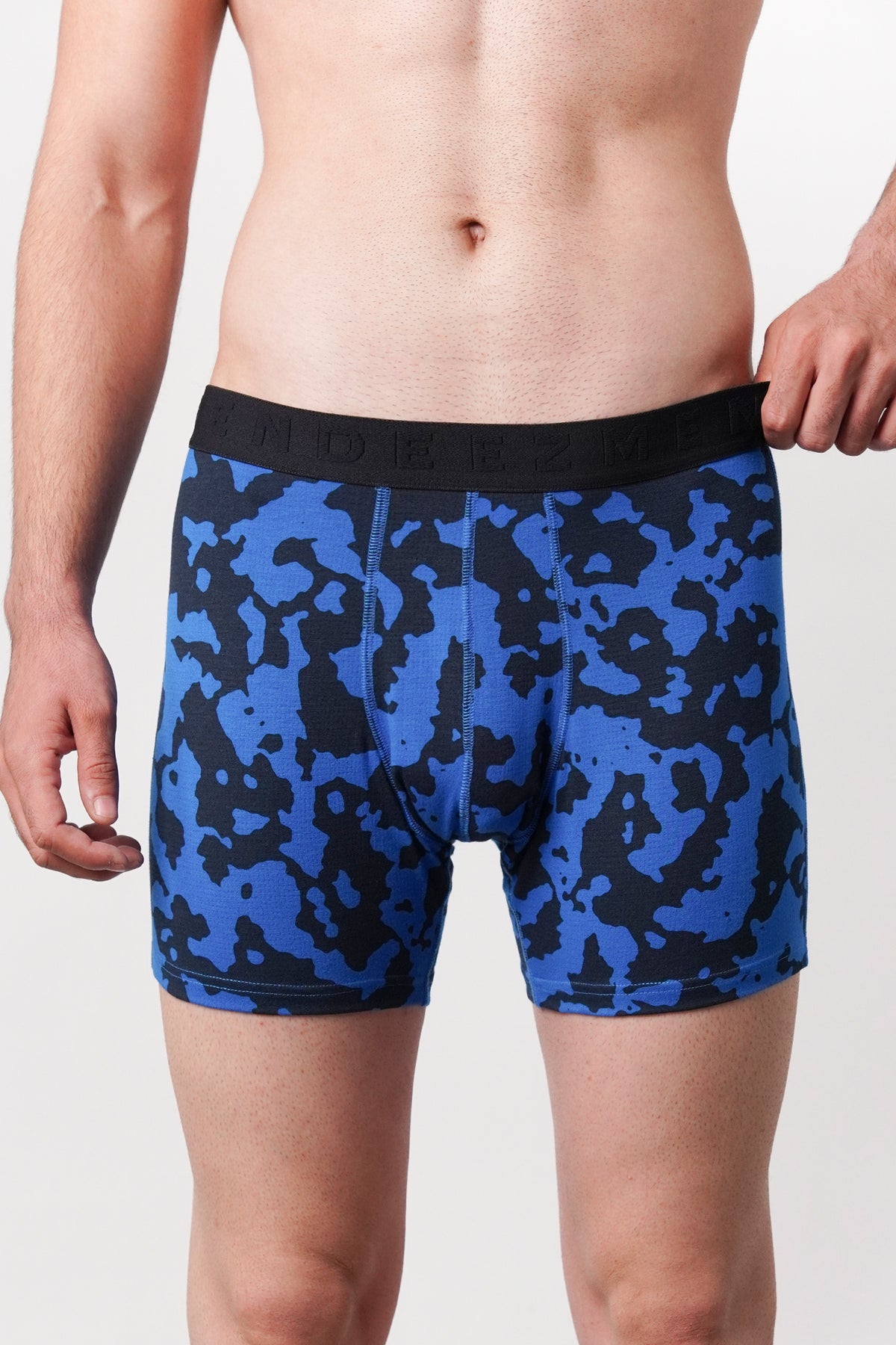 Printed All Day Boxers - Blue - FA