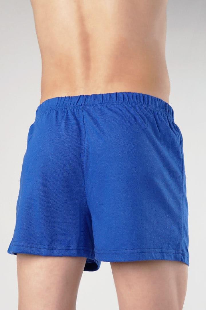 Jersey Boxer Shorts - Royal Blue alternate view