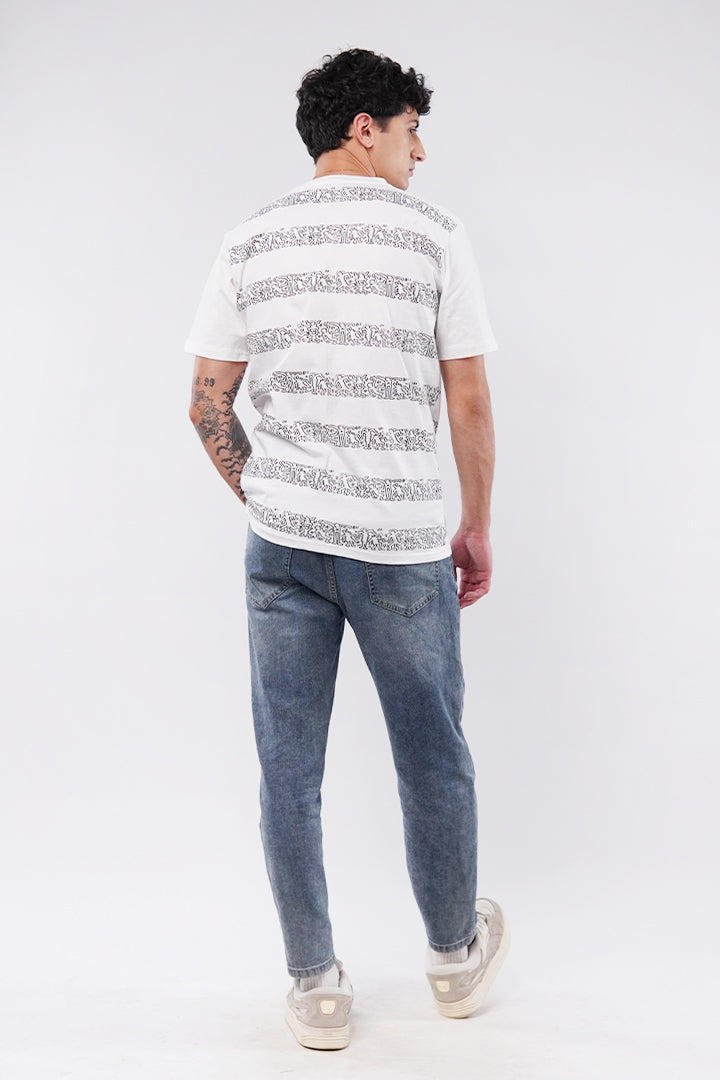 Printed T-Shirt - White