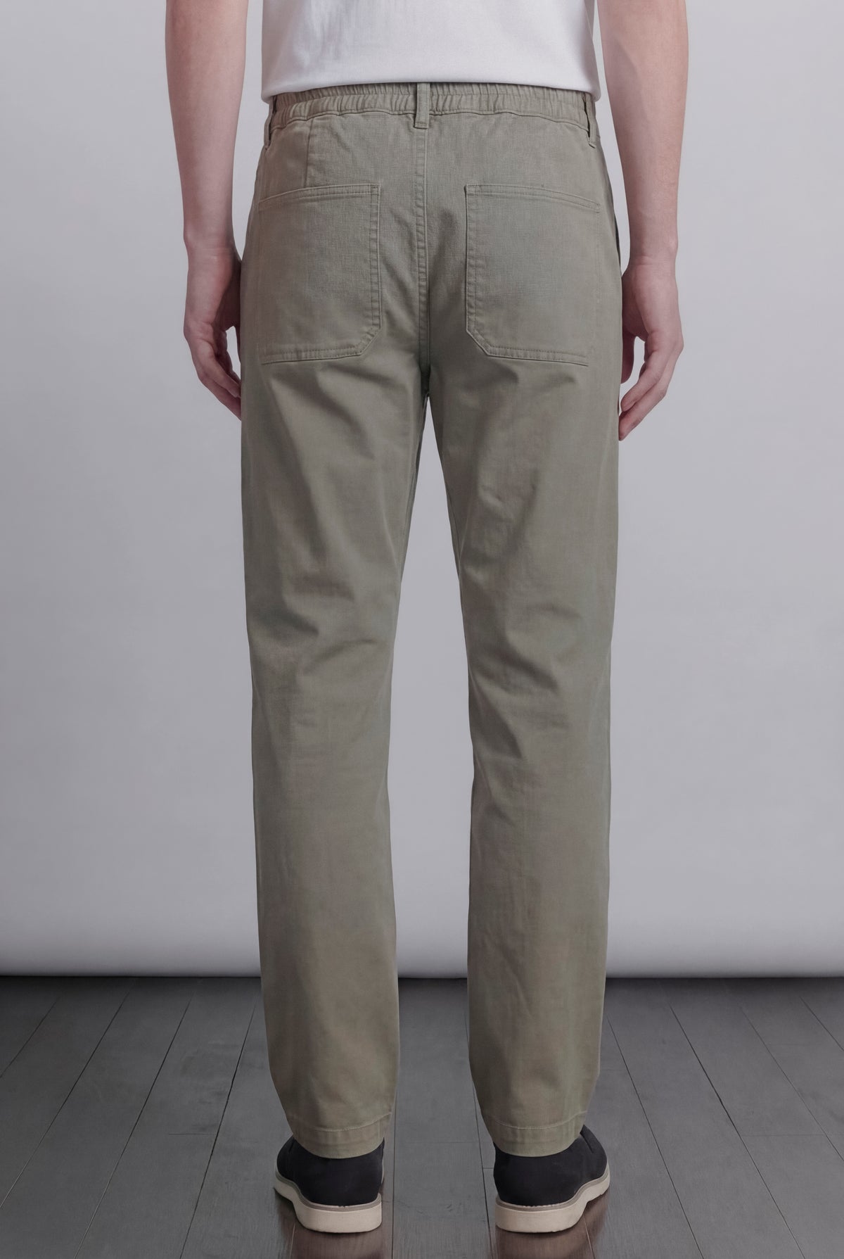 Pleated Pants - Sage Green