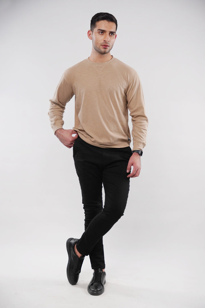 Thermal Sweatshirt - Sand - FA