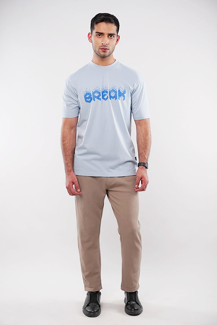 Oversized T-Shirt - Sky Blue