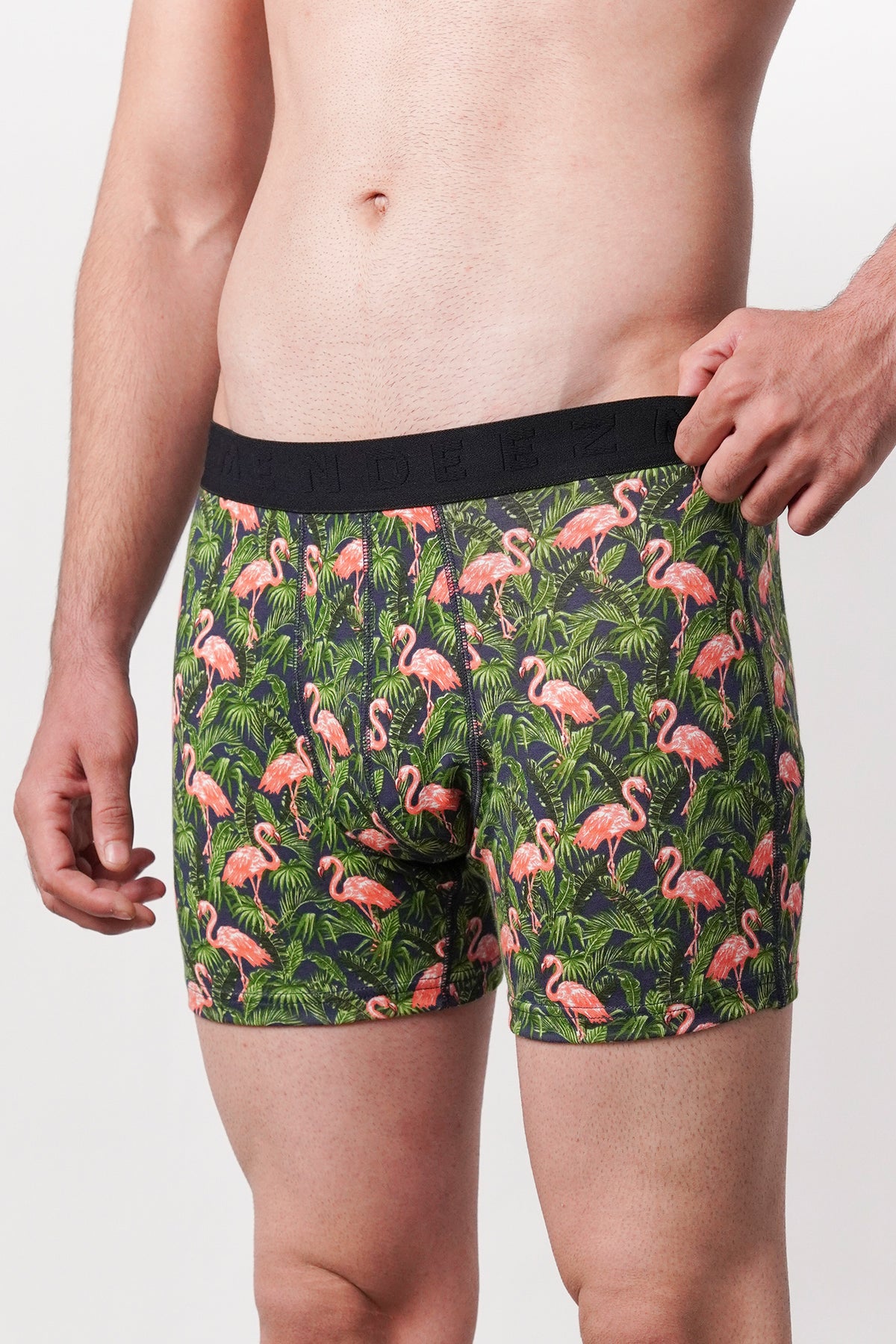 Printed All Day Boxers - Green - FA