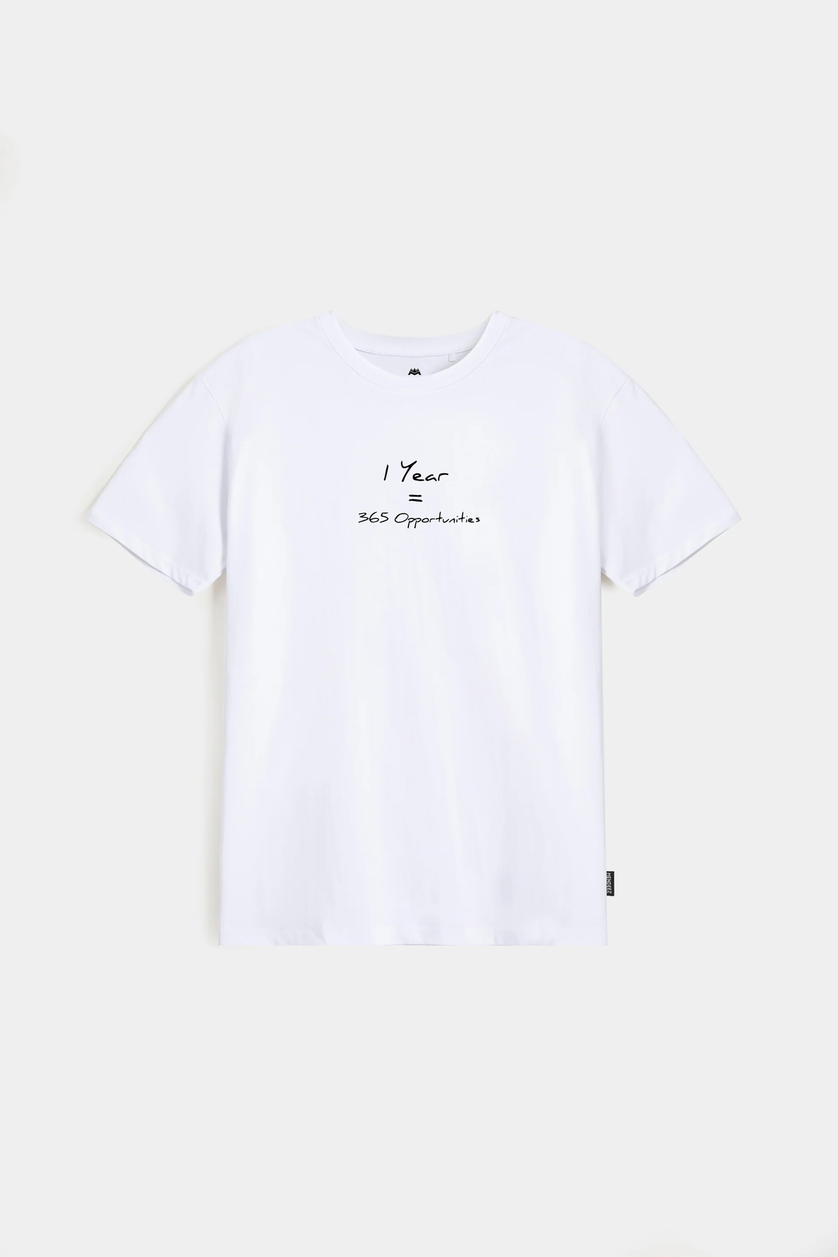 Printed Graphic Tee - White