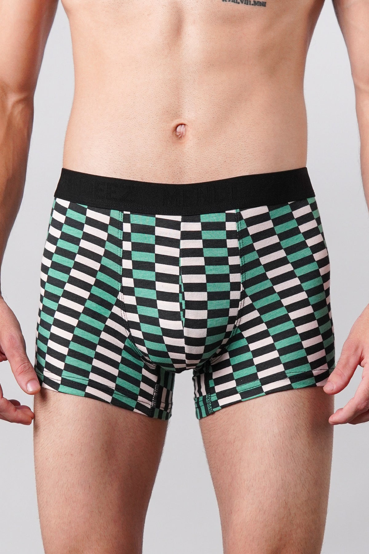 Printed Boxer Trunks - Multicolor