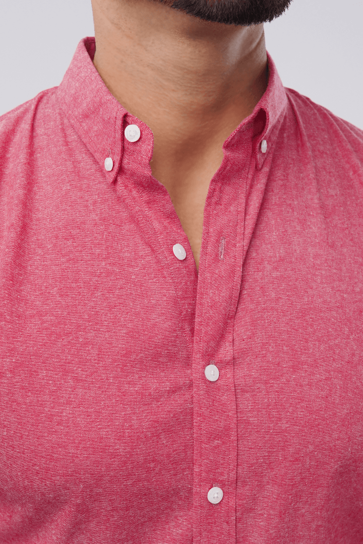 Oxford Shirt - Red Velvet alternate view
