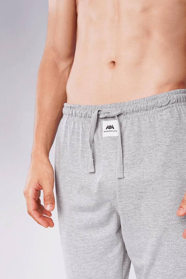 Jersey Pajamas - Heather Grey - FA