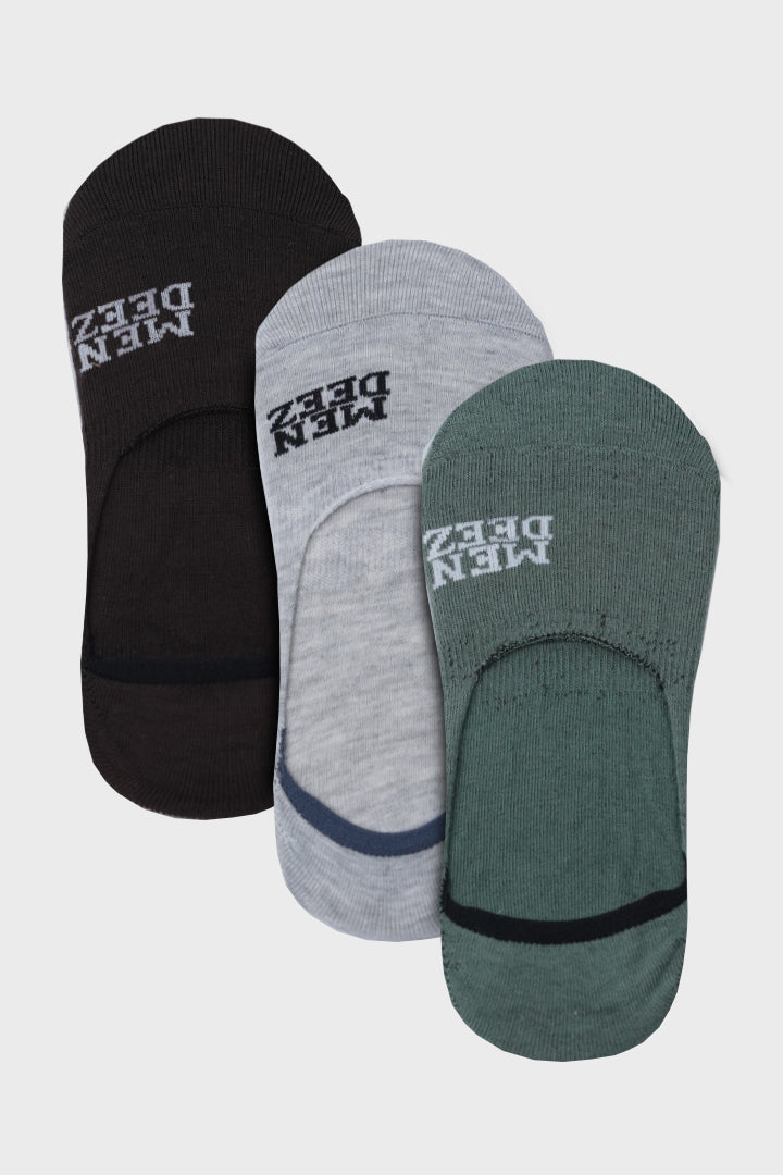 No Show Socks - Pack of 3
