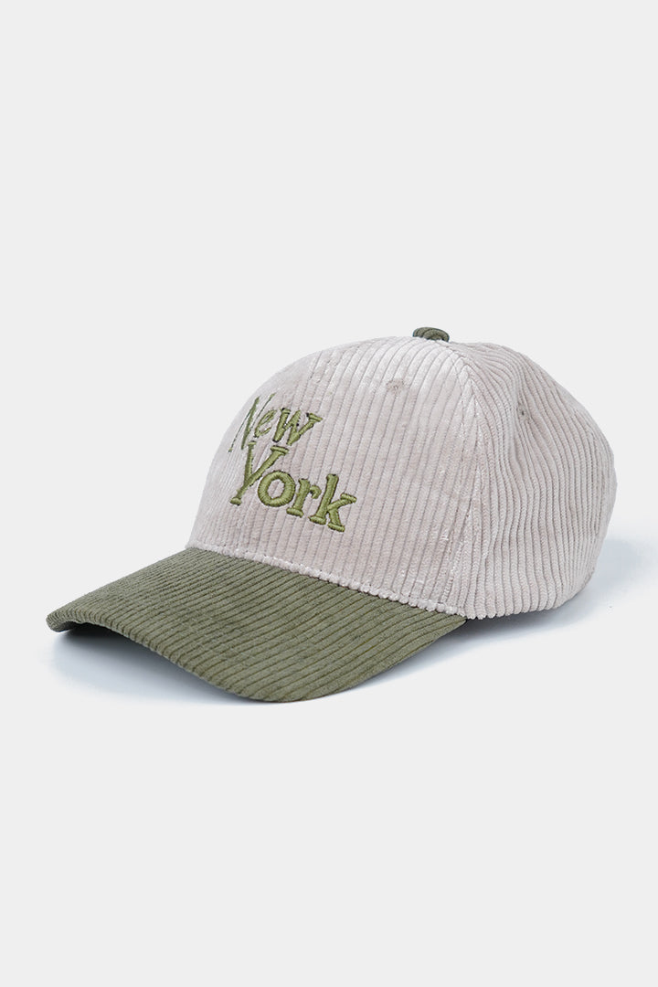 Corduroy Cap - Sand