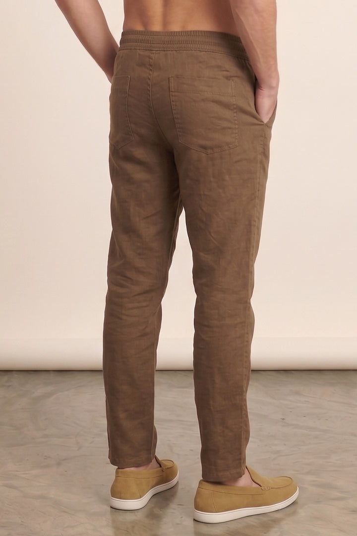 Jogger Pants - Brown
