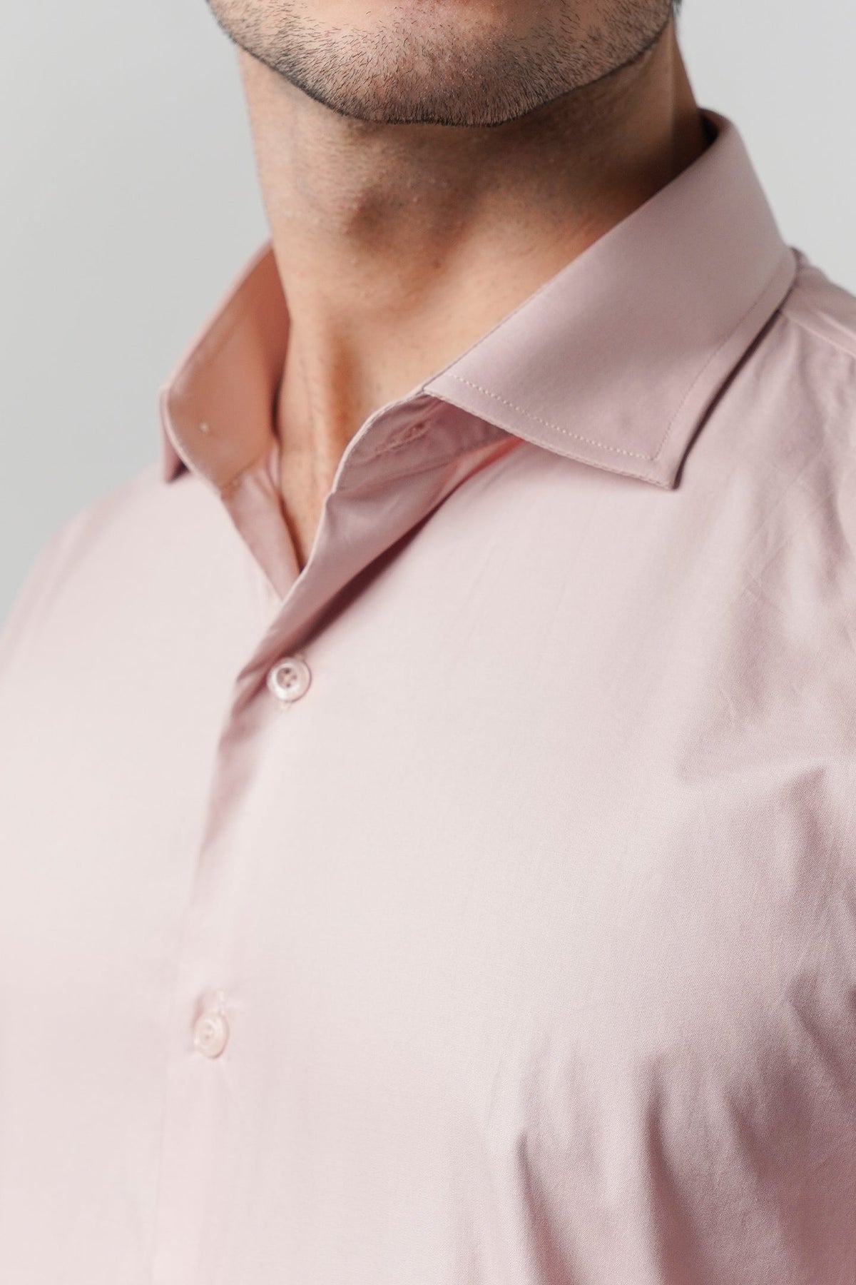 Plain Shirt - Tea Pink - FA