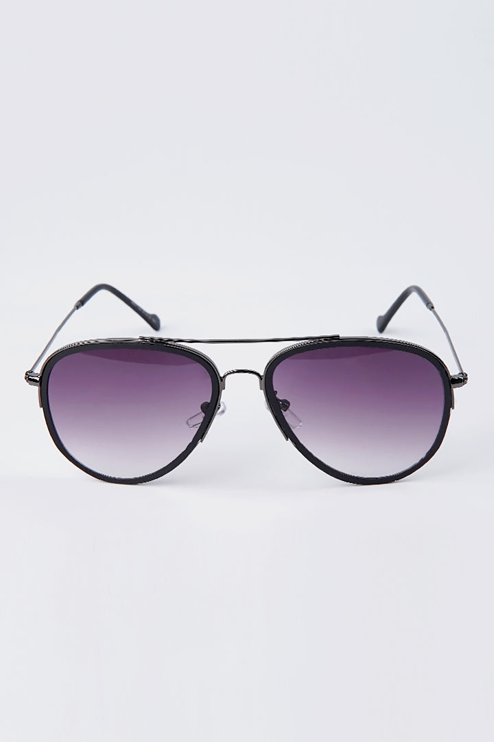 Aviator Sunglasses - Black