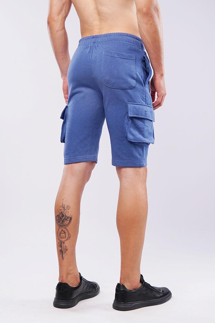 Terry Cargo Shorts - Ocean Blue - FA
