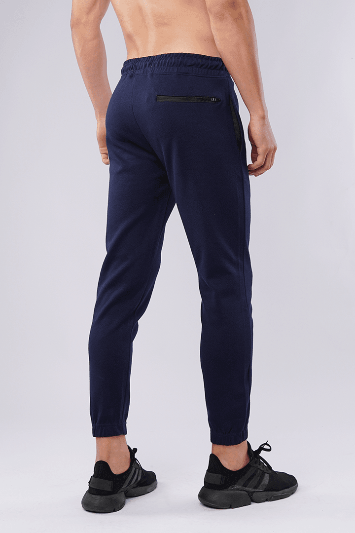 Terry Jogger Pants - Navy Blue