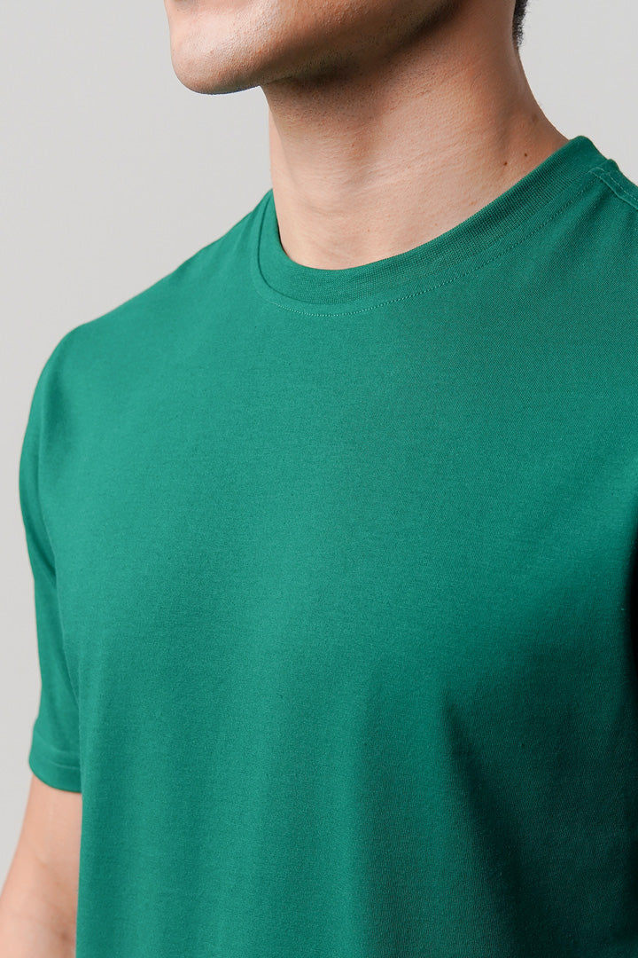 Regular Fit Crew Neck T-Shirt - Green alternate view