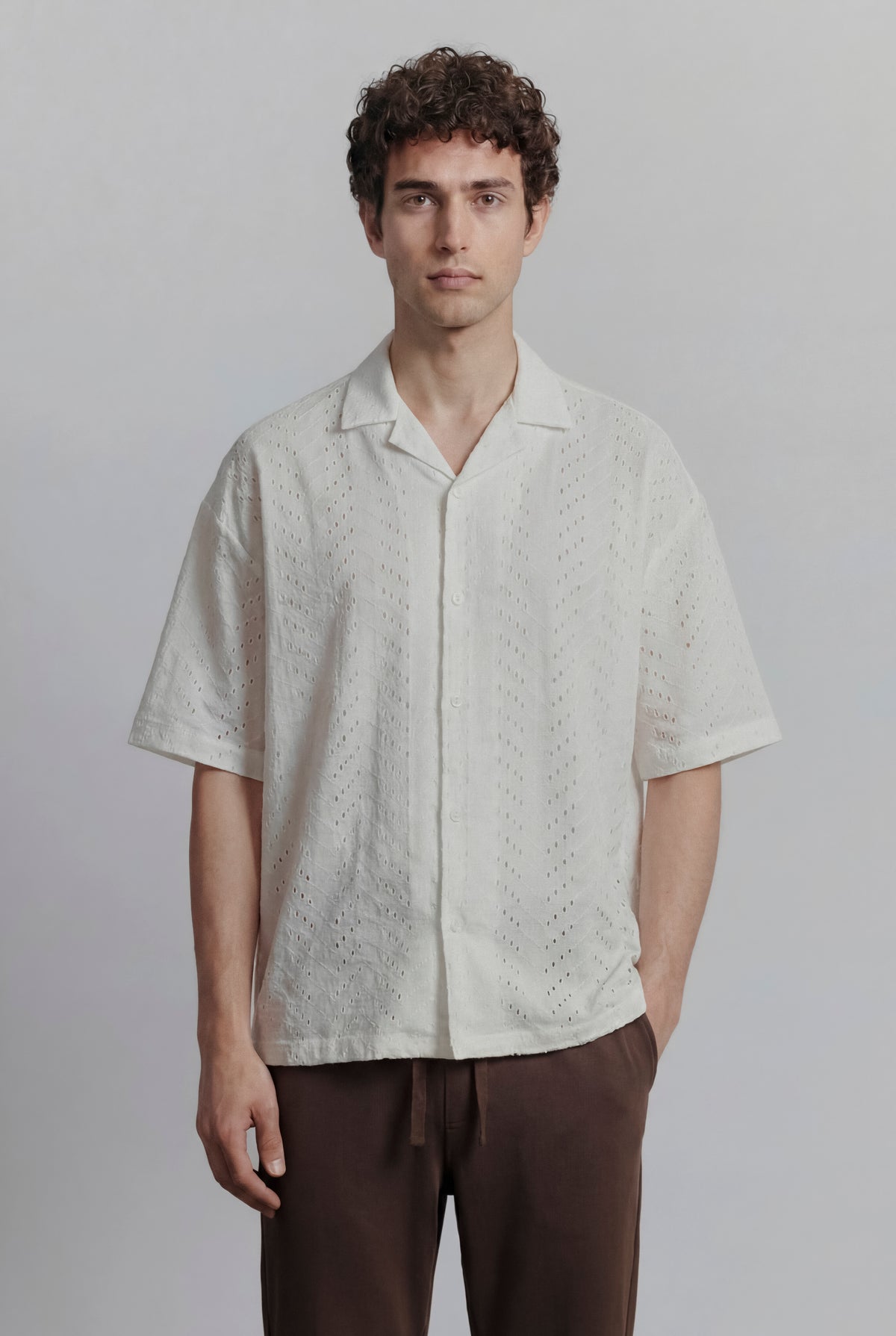Cuban Shirt - White - FA