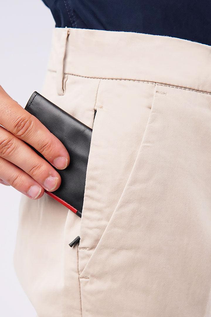 Slim Fit Chinos - Beige alternate view