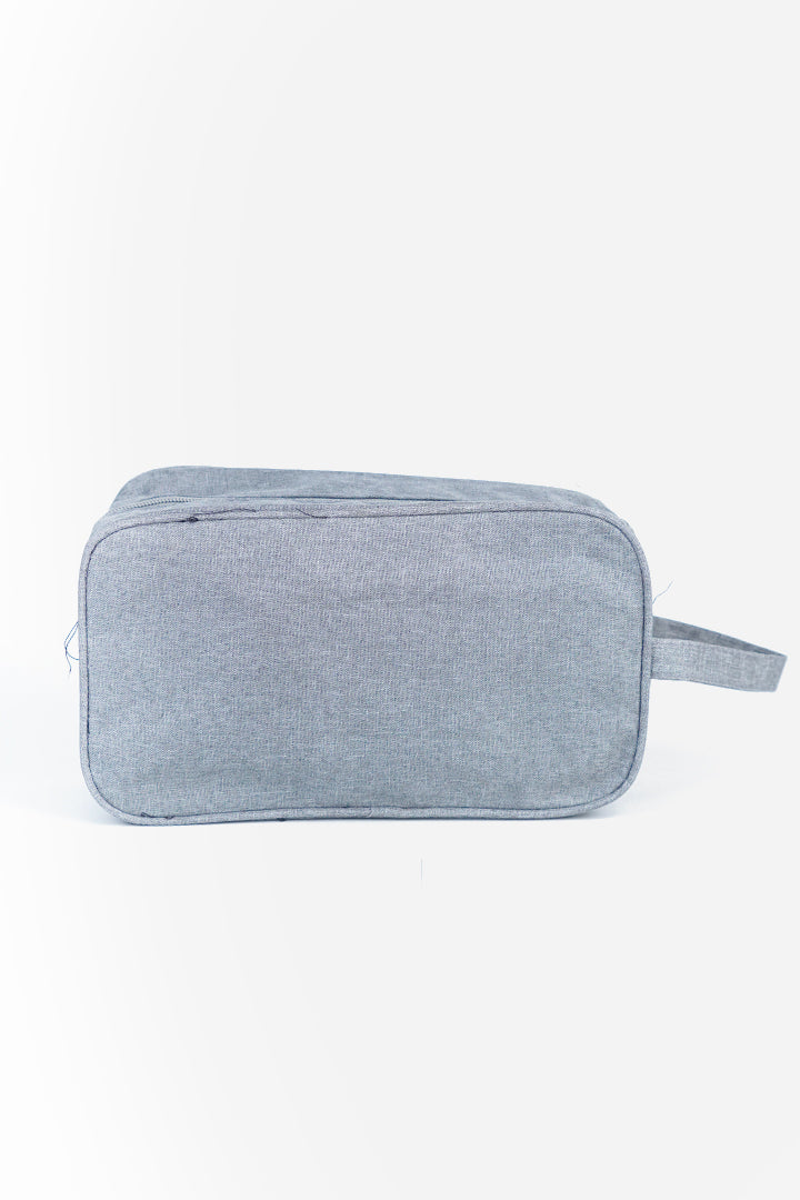 Vanguard Dual-Compartment Toiletry Kit – Ash Grey