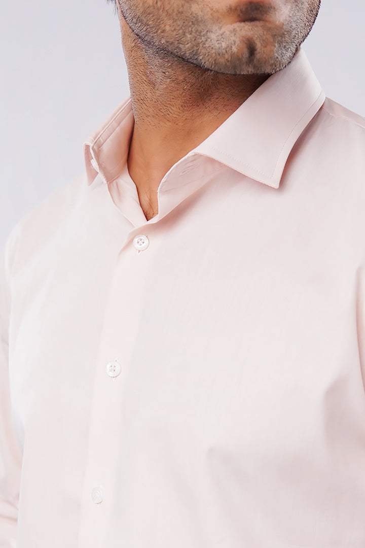 Plain Shirt - Light Pink alternate view