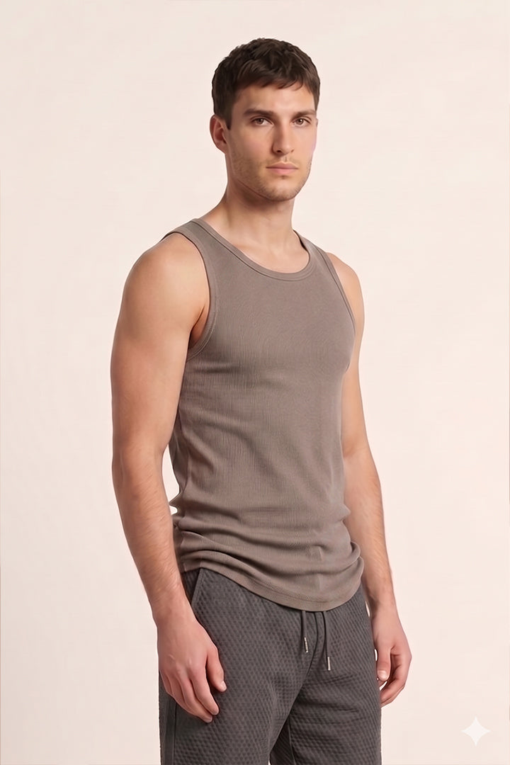 Tank Top - Taupe alternate view