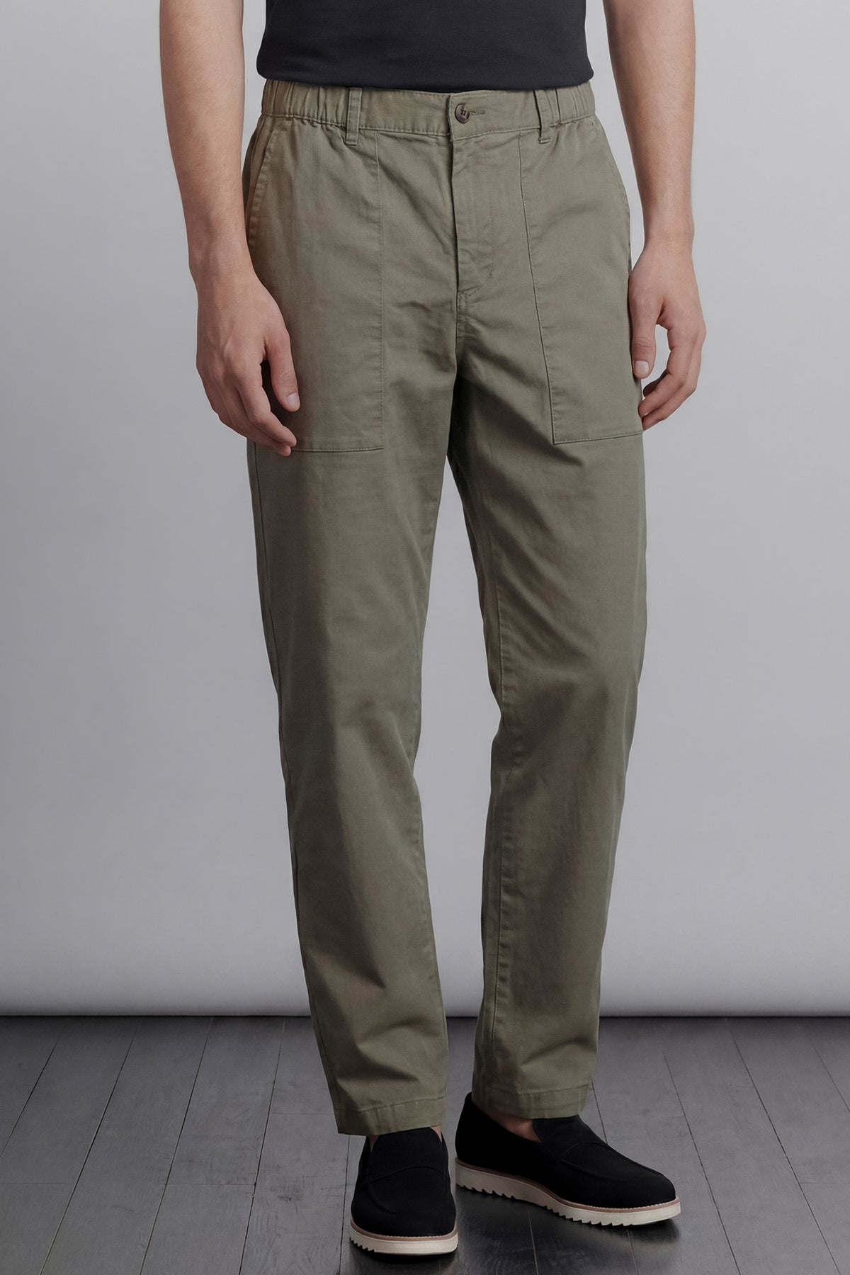 Classic Straight Pants - Sage Green - FA