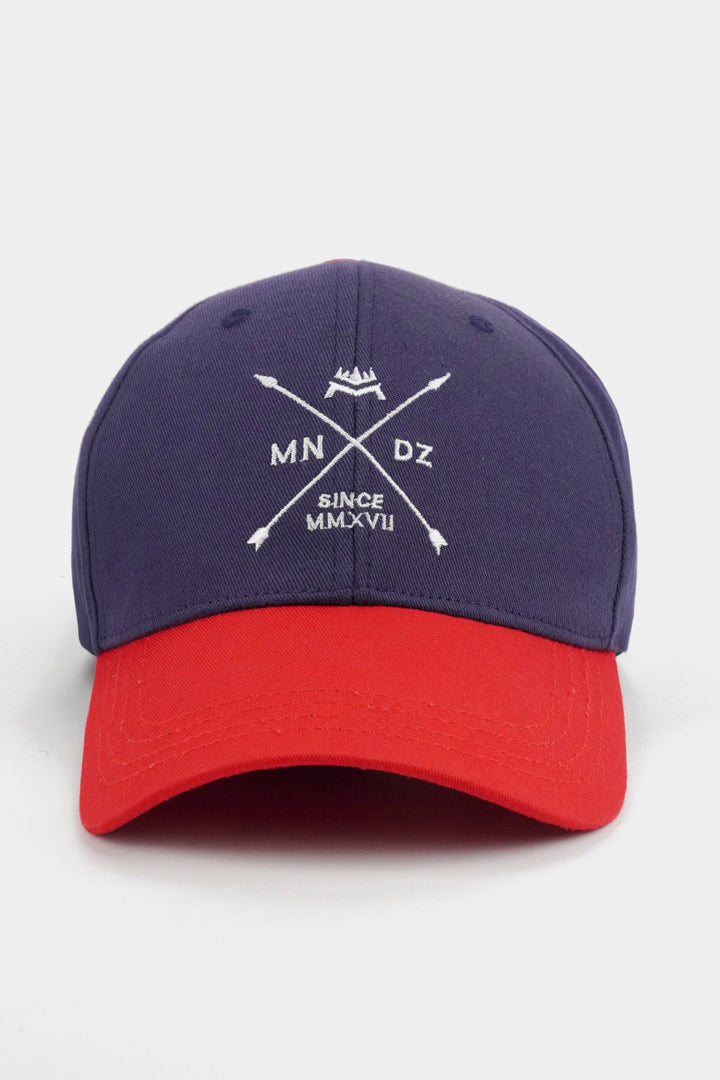 MNDZ Cap - Blue & Red alternate view