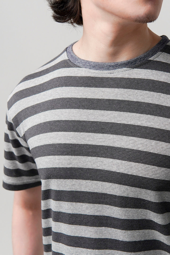 Striped T-Shirt - Grey alternate view