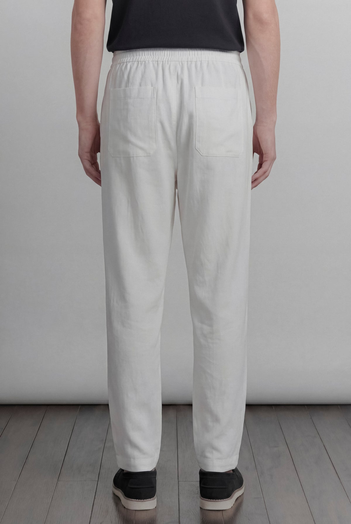 Relaxed Tailored Pants - White