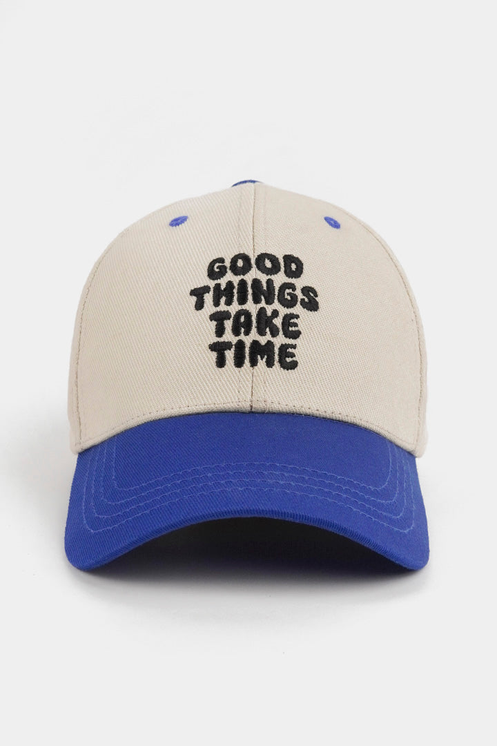 GTTT Cap - Blue & Beige