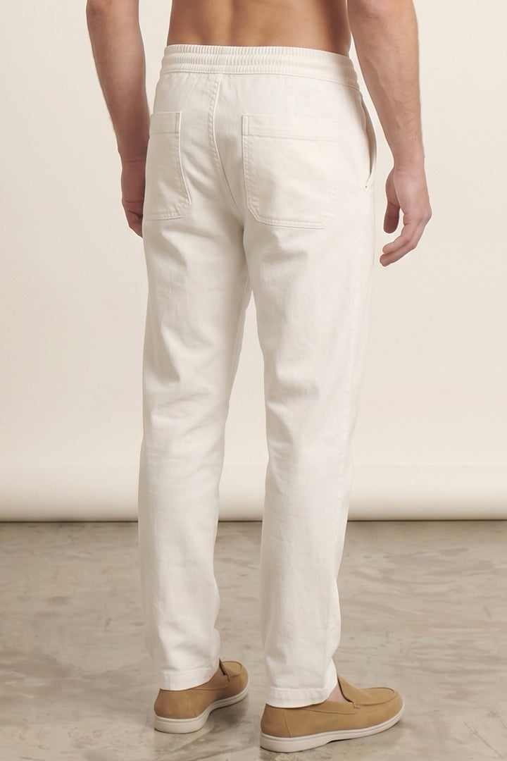 Jogger Pants - White