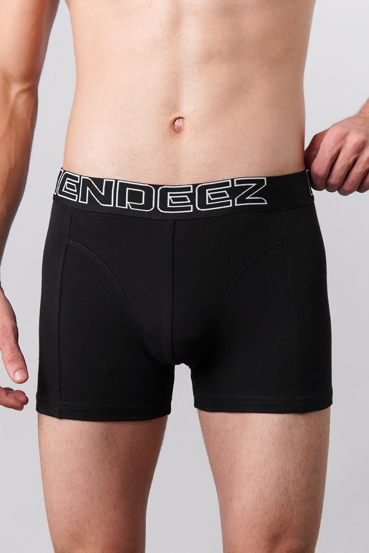 Boxer Briefs - Grey, Black & Navy Blue Pack Of 3 alternate view